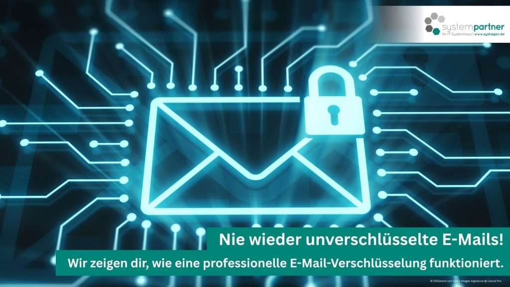 Professionelle E-Mail-Verschlüsselung für dein Unternehmen in Iserlohn mit Systempartner Hagen!