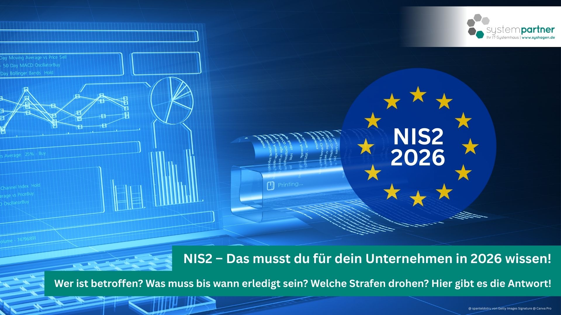 Das erwartet dich 2026 in Sachen NIS2. Systempartner Hagen berät dich!