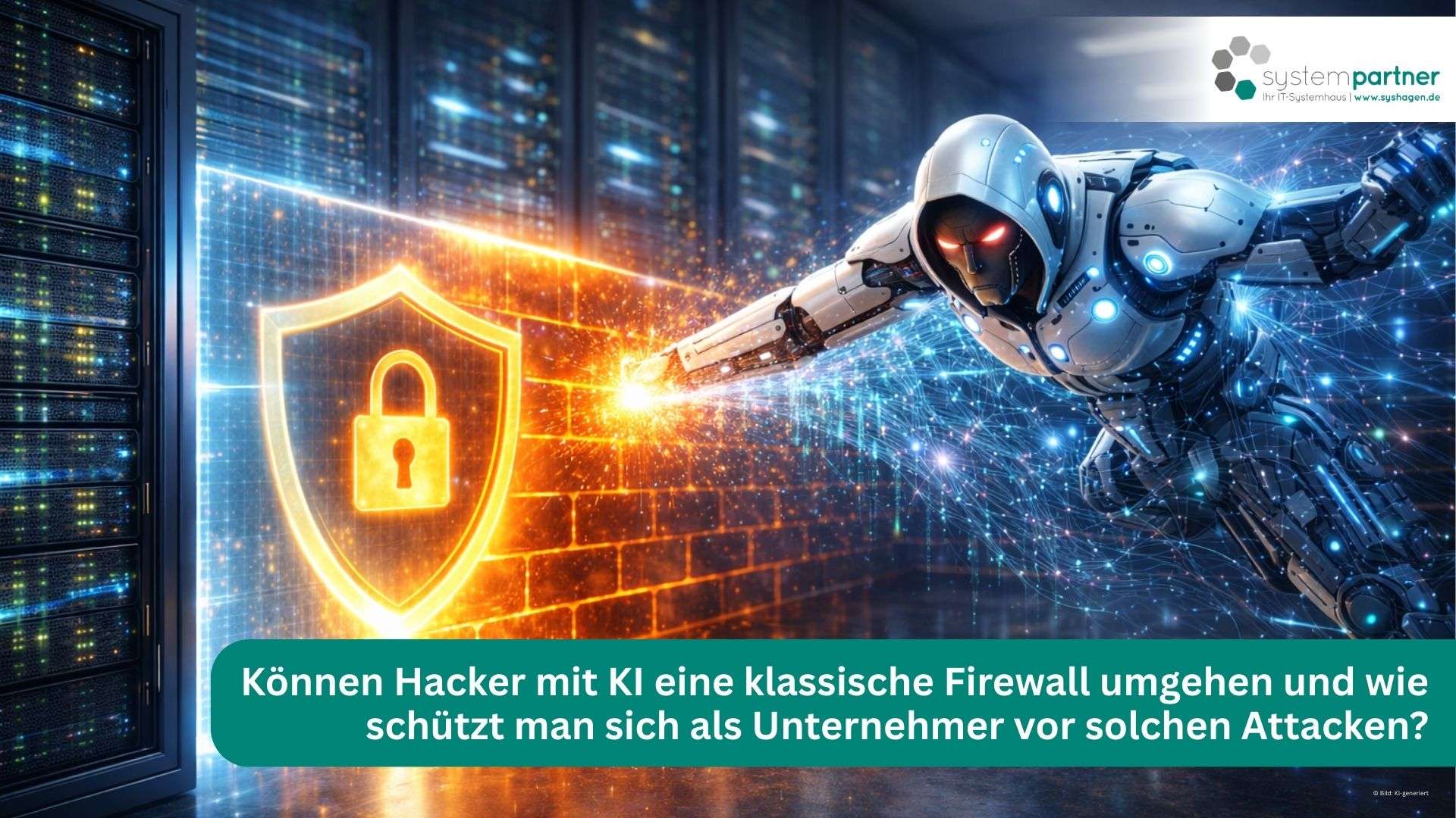 Können Hacker mit KI eine klassische Firewall umgehen und wie schützt man sich als Unternehmer in der Region Hagen vor solchen Attacken?